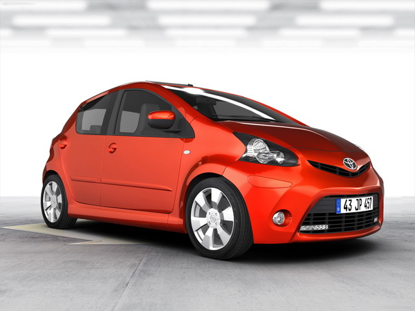 max toyota car - Toyota Aygo (2013) by Swan3DStudios